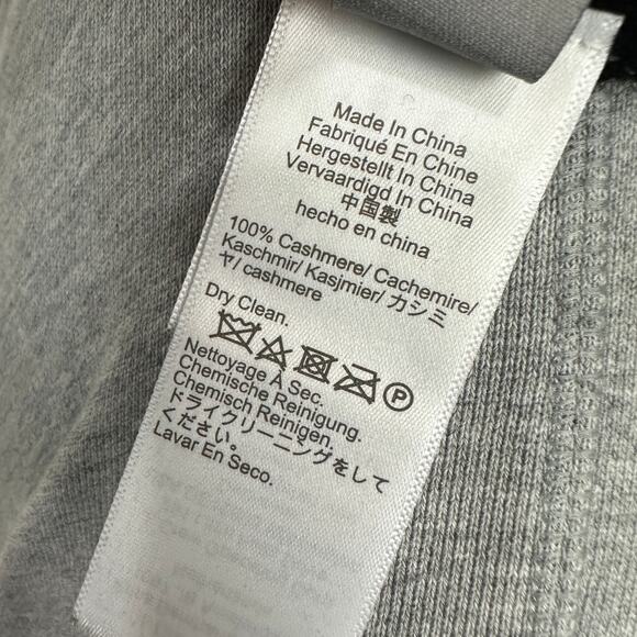 NEW J.Crew Spring Street Featherweight Cashmere V Neck Sweater Dress Black Small - Picture 9 of 13